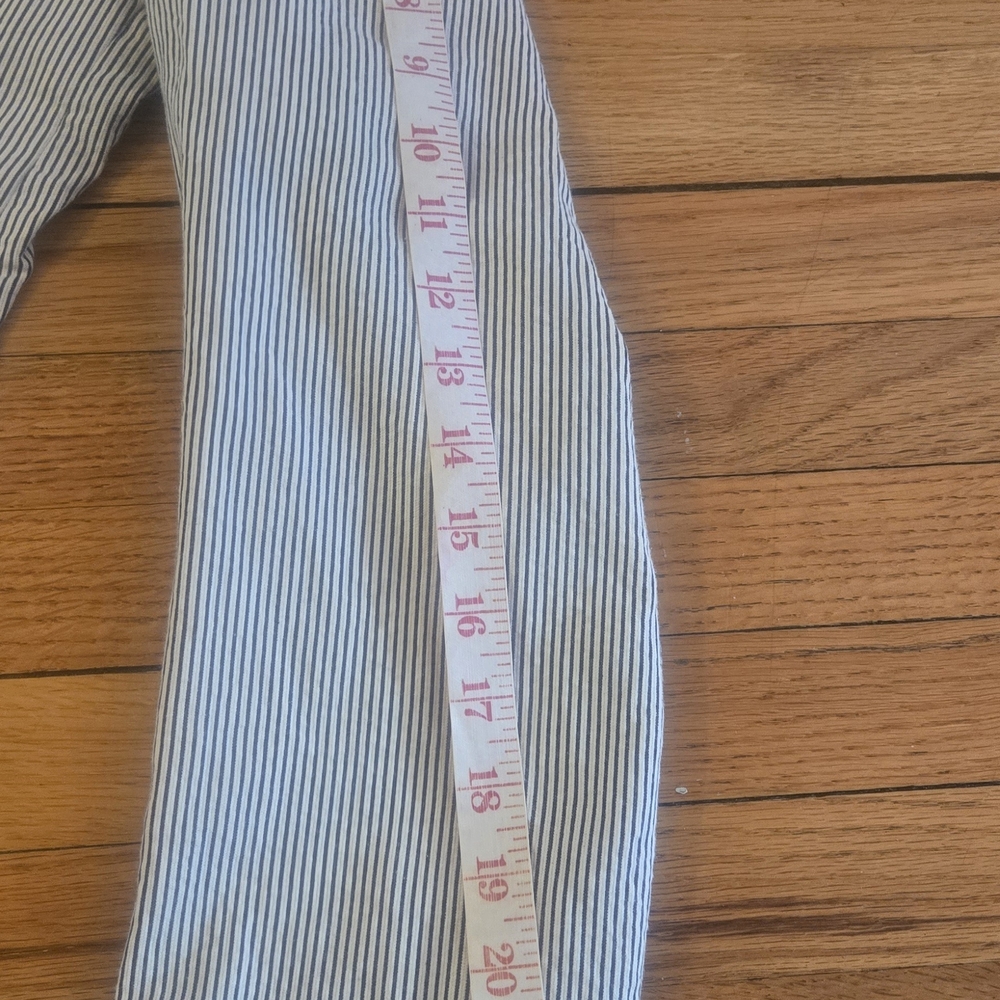 Striped Gray Blazer - Picture 9 of 10